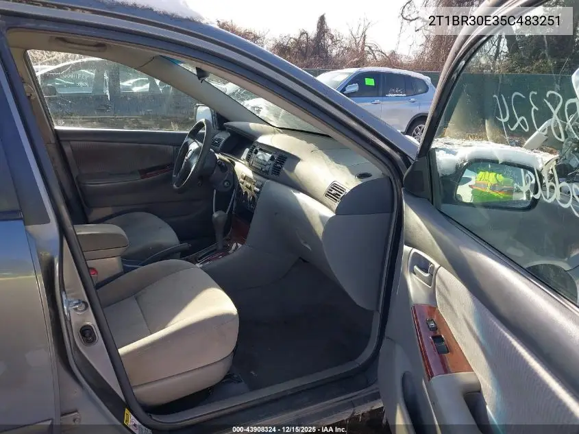 2T1BR30E35C483251 2005 Toyota Corolla Le