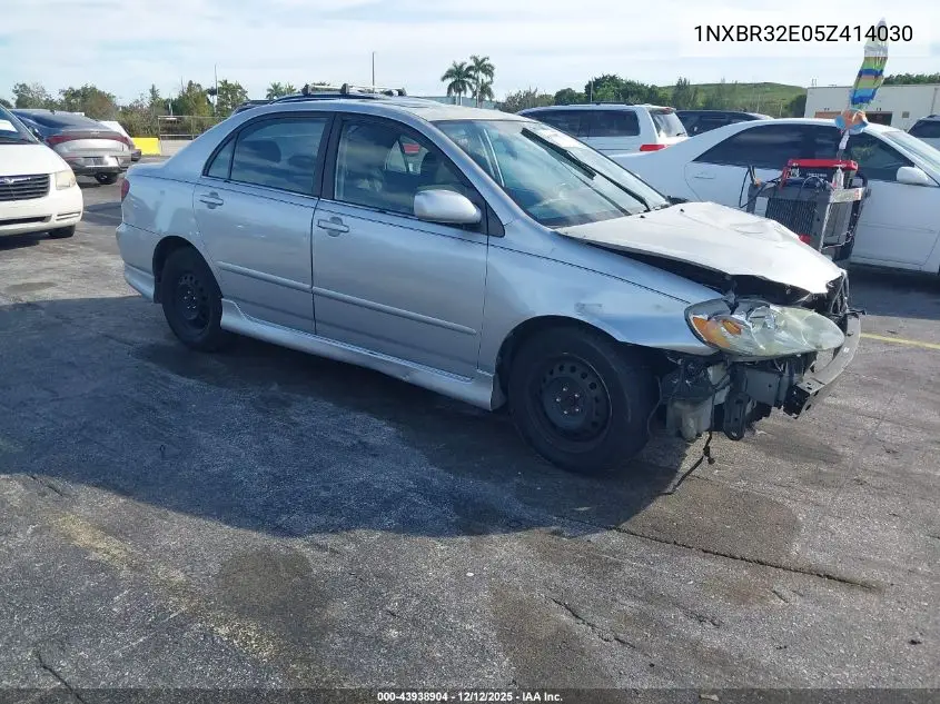 1NXBR32E05Z414030 2005 Toyota Corolla S
