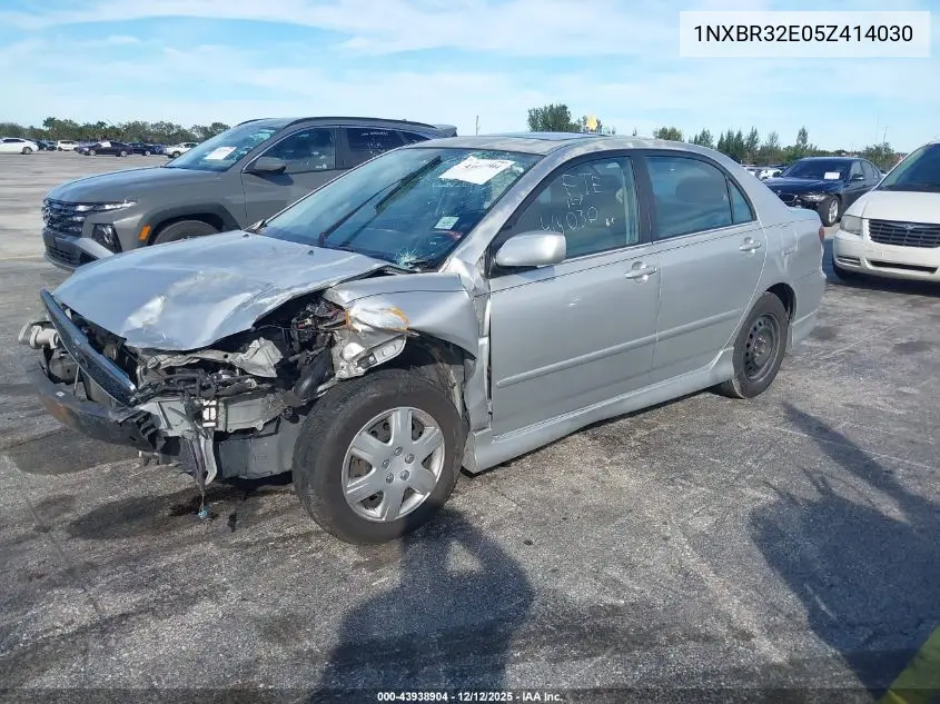 1NXBR32E05Z414030 2005 Toyota Corolla S