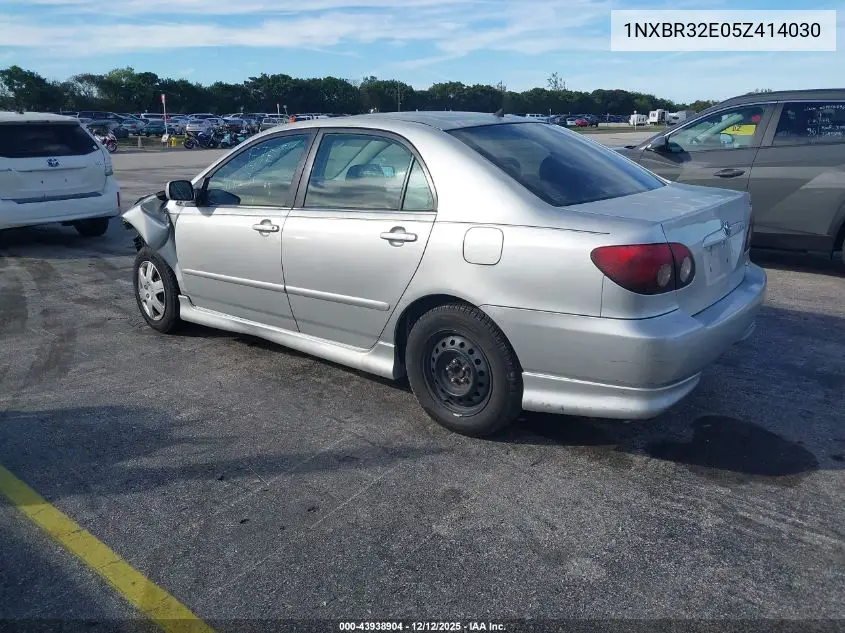 1NXBR32E05Z414030 2005 Toyota Corolla S