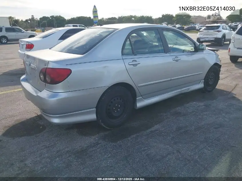 1NXBR32E05Z414030 2005 Toyota Corolla S