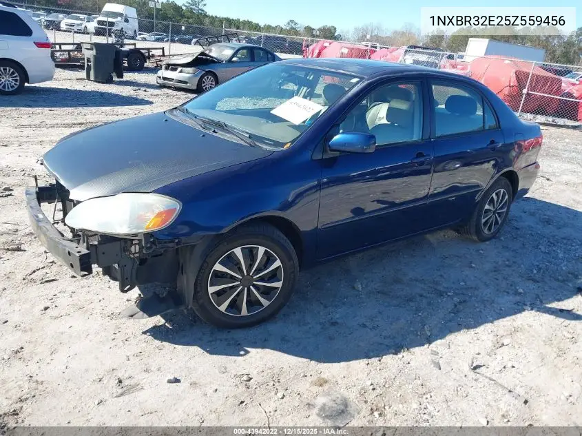 1NXBR32E25Z559456 2005 Toyota Corolla Le