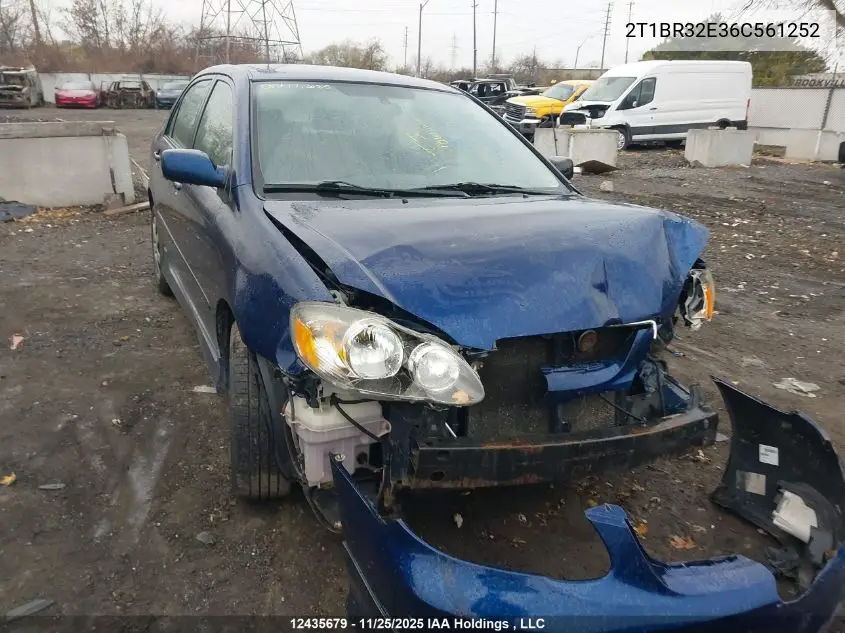2T1BR32E36C561252 2006 Toyota Corolla