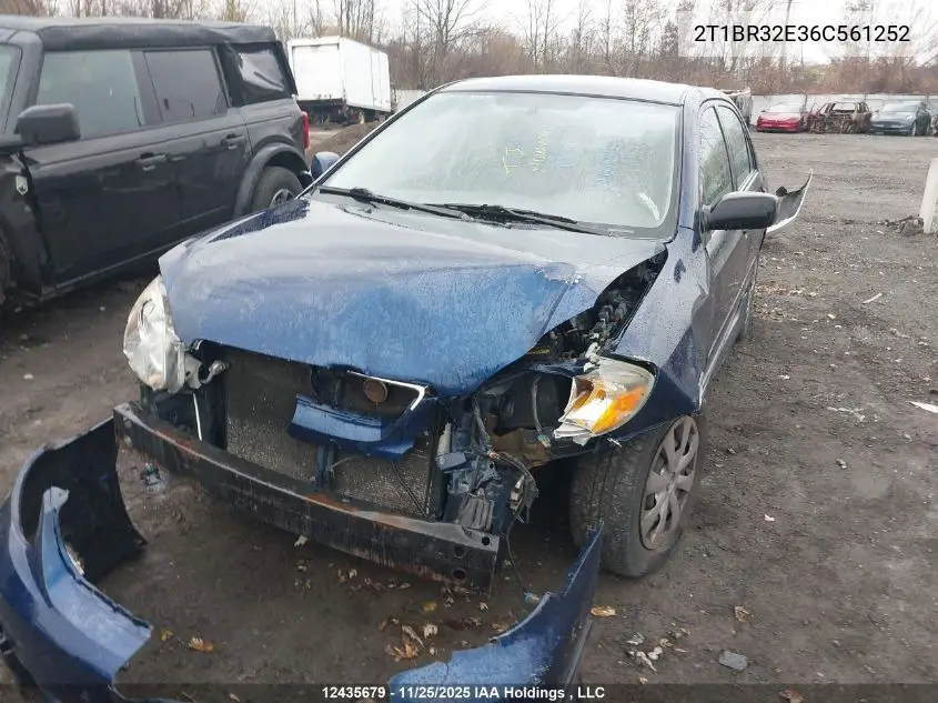 2T1BR32E36C561252 2006 Toyota Corolla