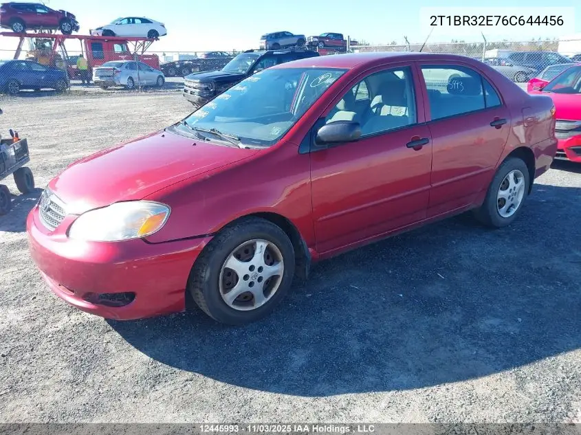2T1BR32E76C644456 2006 Toyota Corolla Ce/Le/Sport