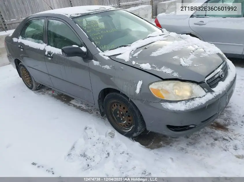 2T1BR32E36C601992 2006 Toyota Corolla Ce/Le/S