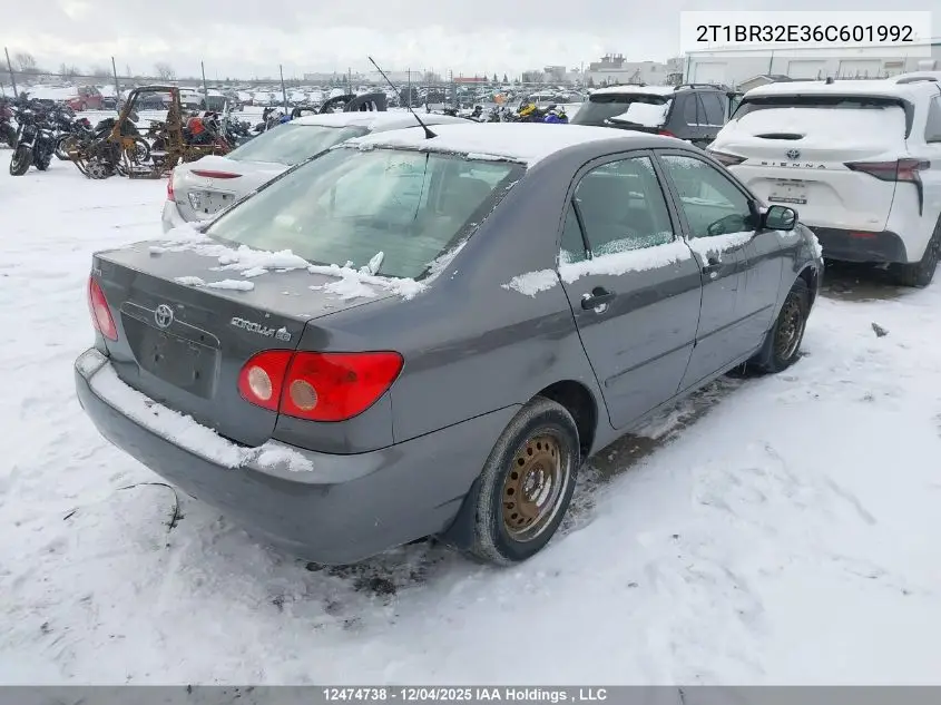 2T1BR32E36C601992 2006 Toyota Corolla Ce/Le/S