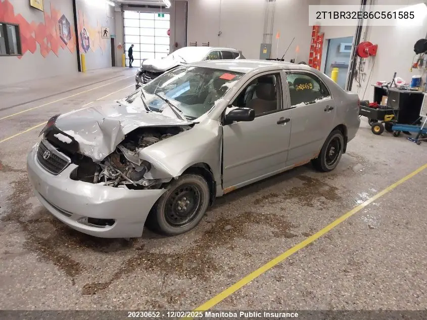 2T1BR32E86C561585 2006 Toyota Corolla Ce