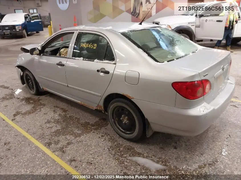 2T1BR32E86C561585 2006 Toyota Corolla Ce