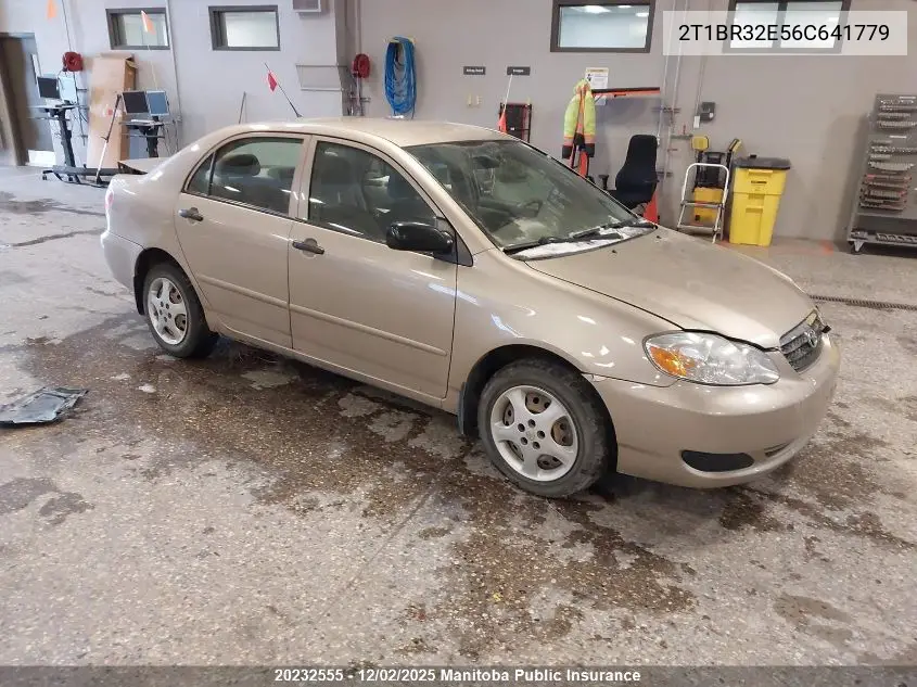 2T1BR32E56C641779 2006 Toyota Corolla Ce