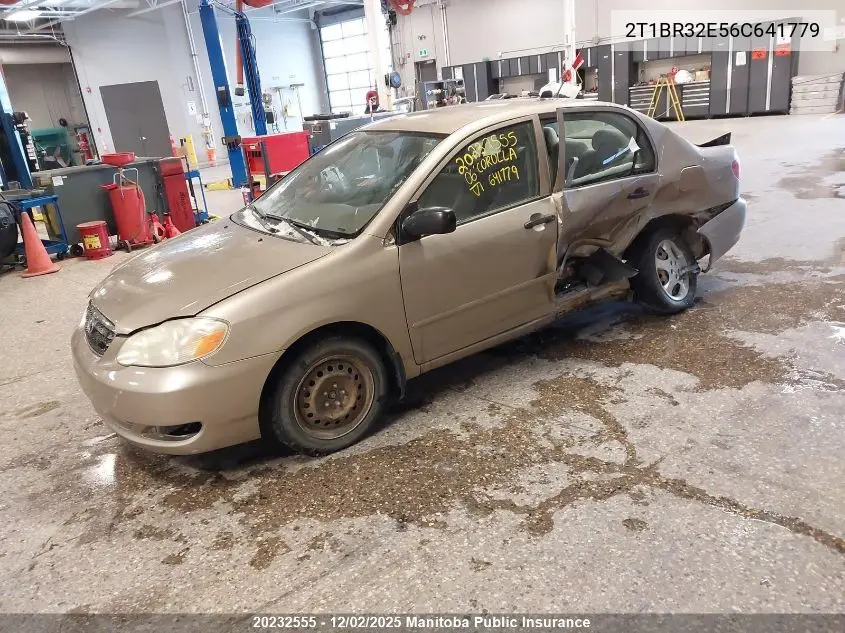 2T1BR32E56C641779 2006 Toyota Corolla Ce