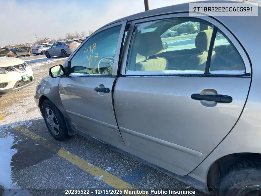 2T1BR32E26C665991 2006 Toyota Corolla Ce