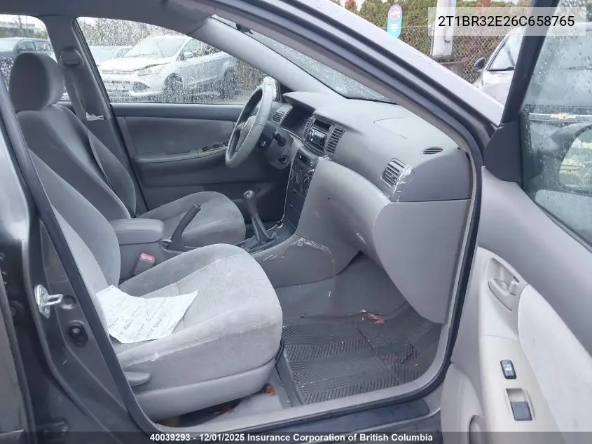 2T1BR32E26C658765 2006 Toyota Corolla Ce/Le/S