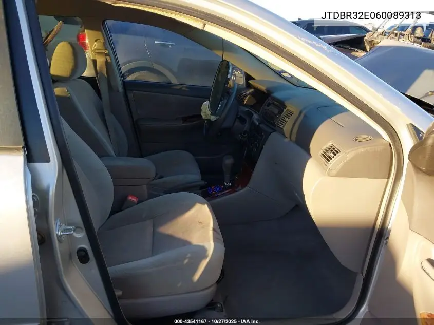 JTDBR32E060089313 2006 Toyota Corolla Le