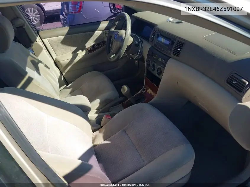 1NXBR32E46Z591097 2006 Toyota Corolla Le