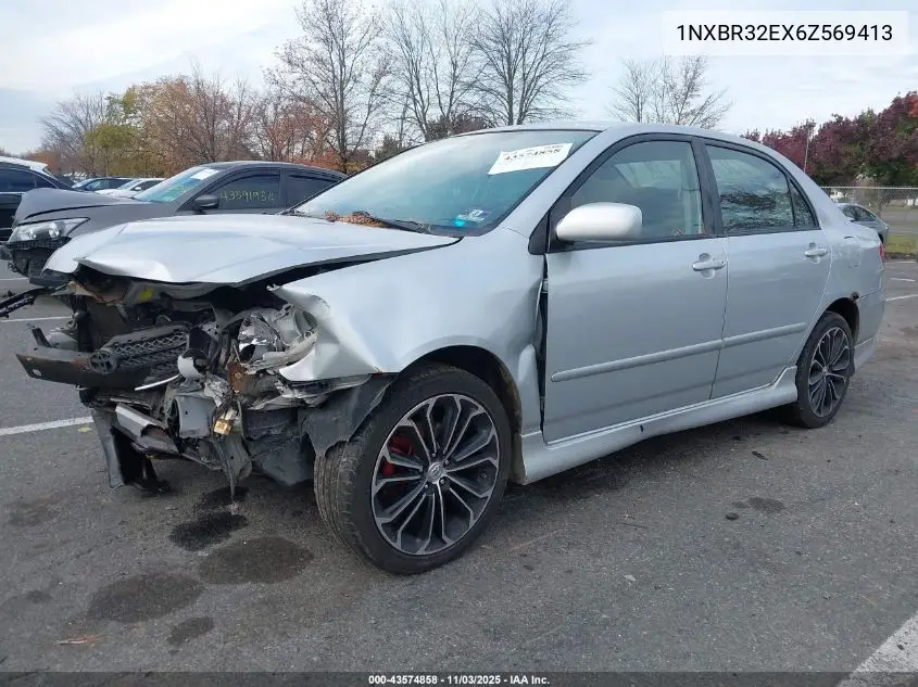 1NXBR32EX6Z569413 2006 Toyota Corolla S