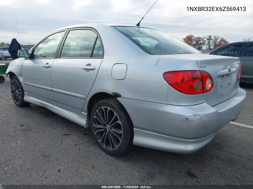 1NXBR32EX6Z569413 2006 Toyota Corolla S