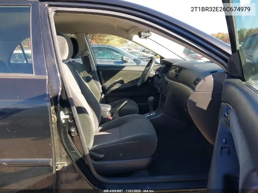 2T1BR32E26C674979 2006 Toyota Corolla S
