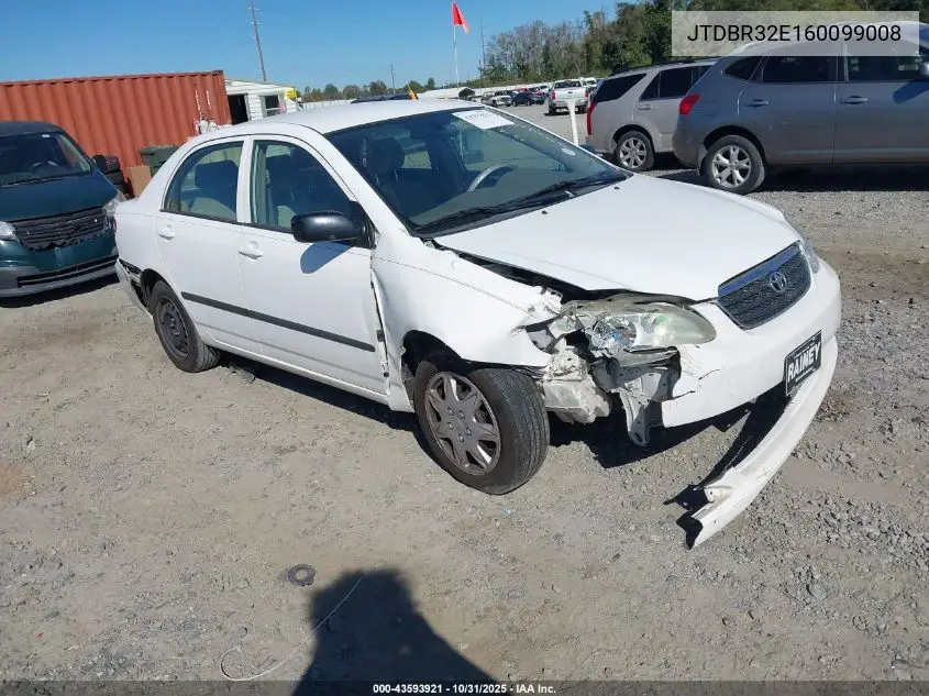 JTDBR32E160099008 2006 Toyota Corolla Ce