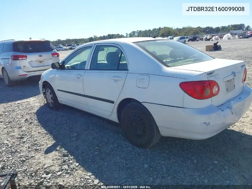 JTDBR32E160099008 2006 Toyota Corolla Ce