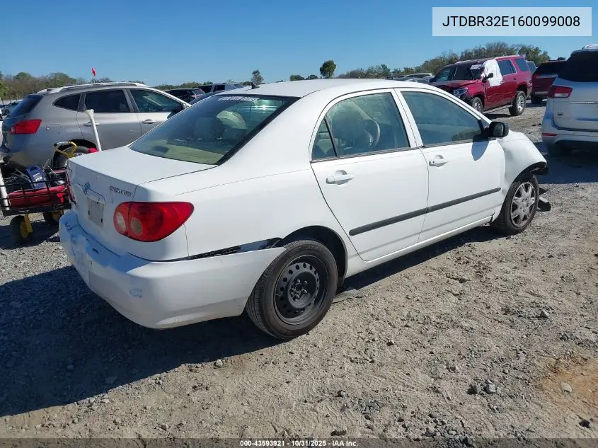 JTDBR32E160099008 2006 Toyota Corolla Ce