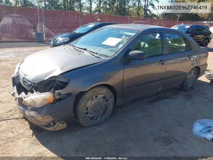 1NXBR32E96Z746419 2006 Toyota Corolla Ce
