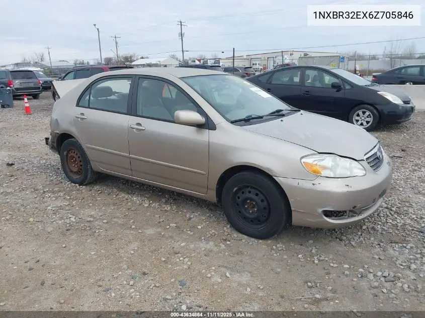 1NXBR32EX6Z705846 2006 Toyota Corolla Le