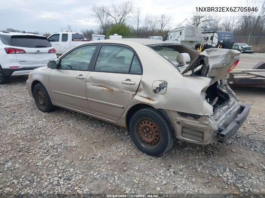 1NXBR32EX6Z705846 2006 Toyota Corolla Le