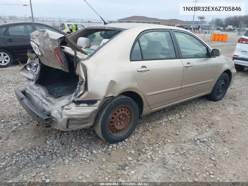 1NXBR32EX6Z705846 2006 Toyota Corolla Le