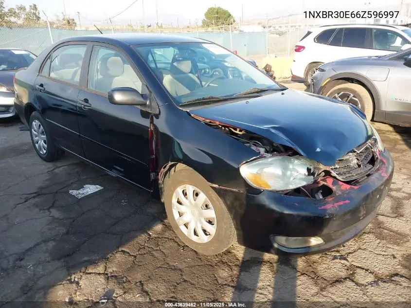 1NXBR30E66Z596997 2006 Toyota Corolla Le