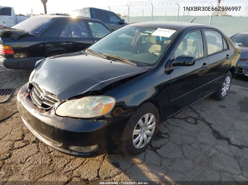 1NXBR30E66Z596997 2006 Toyota Corolla Le