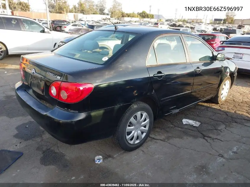 1NXBR30E66Z596997 2006 Toyota Corolla Le
