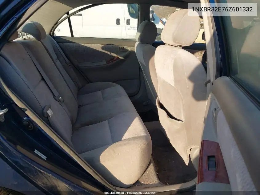 1NXBR32E76Z601332 2006 Toyota Corolla Le