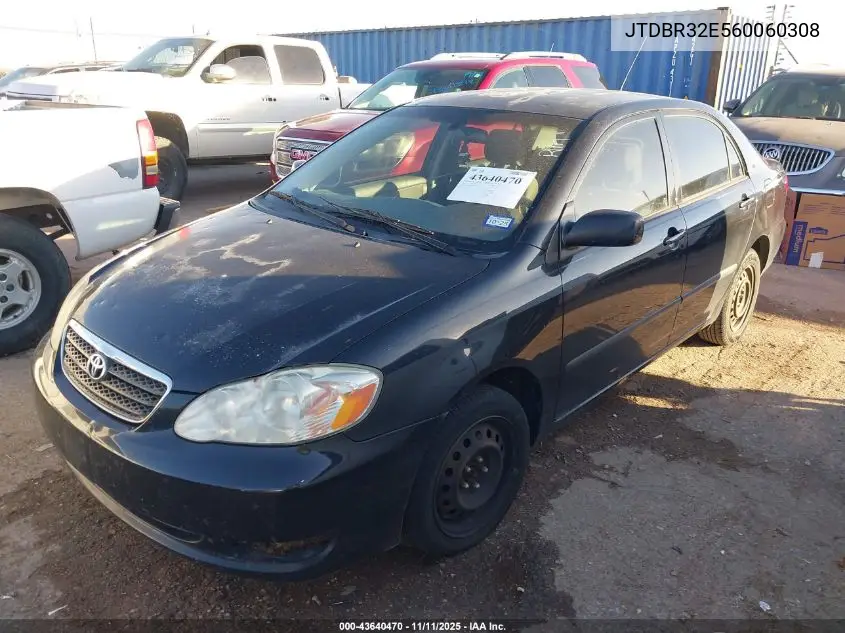 JTDBR32E560060308 2006 Toyota Corolla Ce