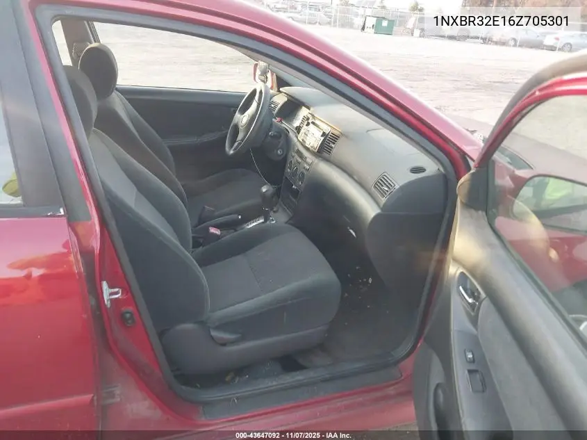 1NXBR32E16Z705301 2006 Toyota Corolla S