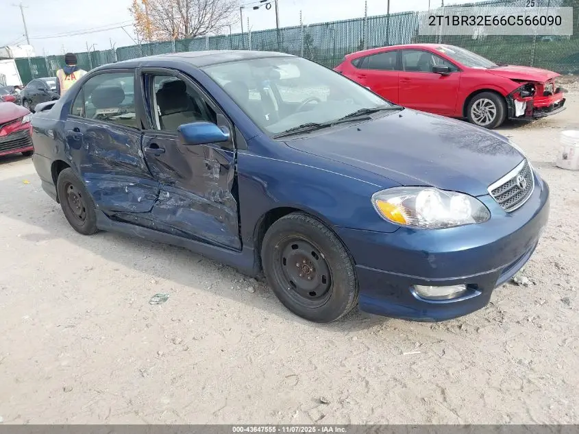 2T1BR32E66C566090 2006 Toyota Corolla S