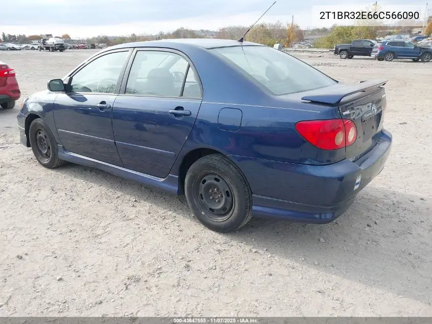 2T1BR32E66C566090 2006 Toyota Corolla S