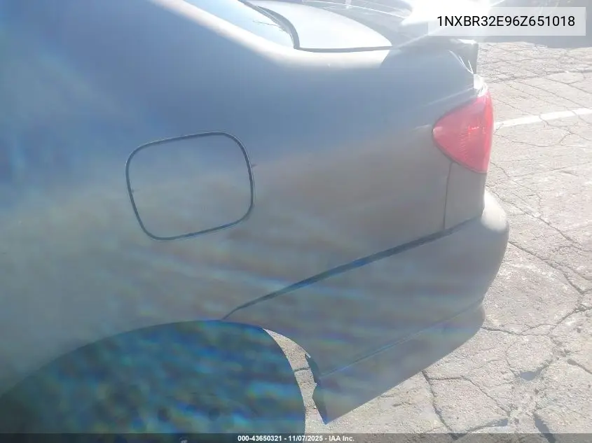 1NXBR32E96Z651018 2006 Toyota Corolla S