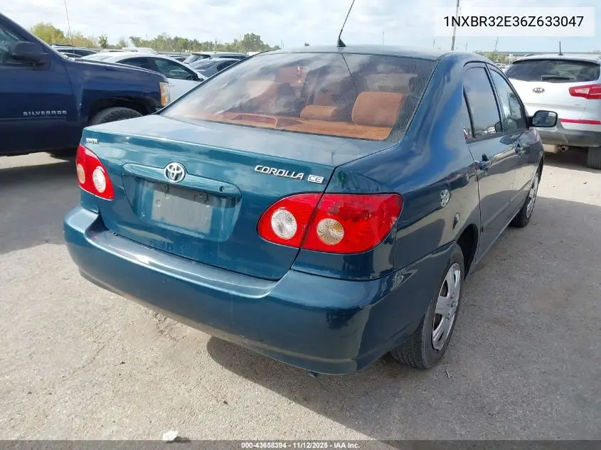 1NXBR32E36Z633047 2006 Toyota Corolla Ce