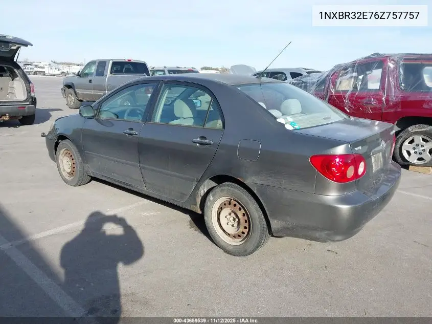1NXBR32E76Z757757 2006 Toyota Corolla Le