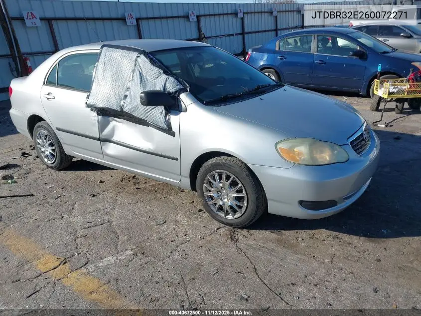JTDBR32E260072271 2006 Toyota Corolla Ce
