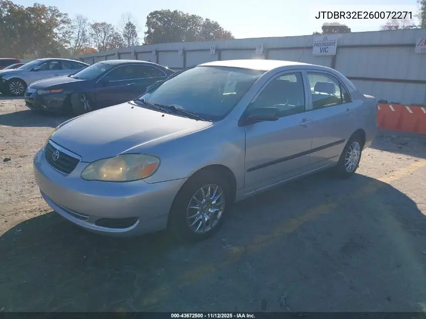 JTDBR32E260072271 2006 Toyota Corolla Ce