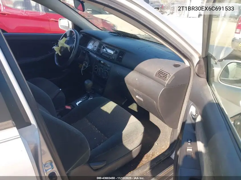 2T1BR30EX6C691533 2006 Toyota Corolla S