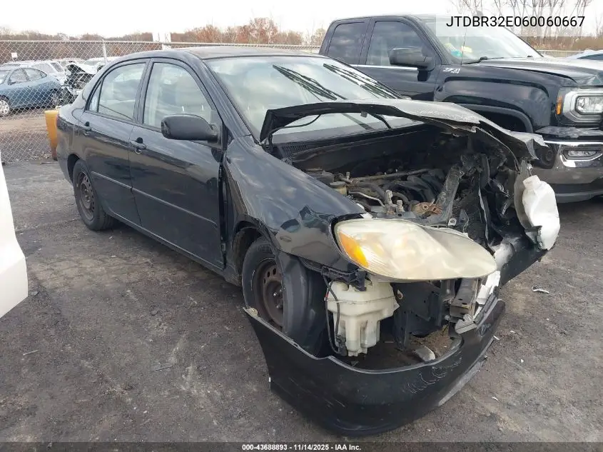 JTDBR32E060060667 2006 Toyota Corolla Le