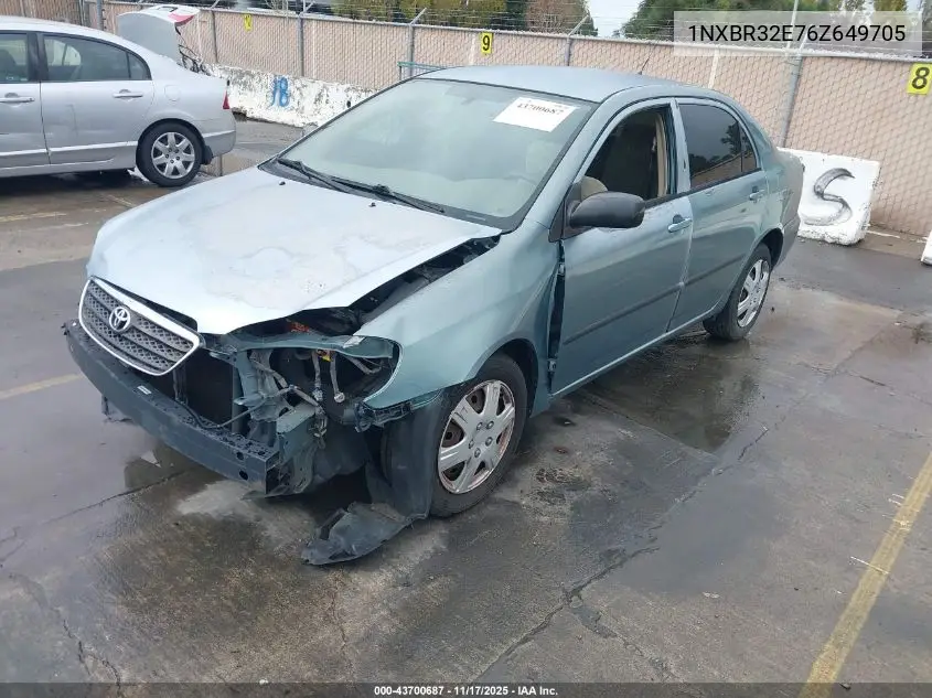 1NXBR32E76Z649705 2006 Toyota Corolla Ce