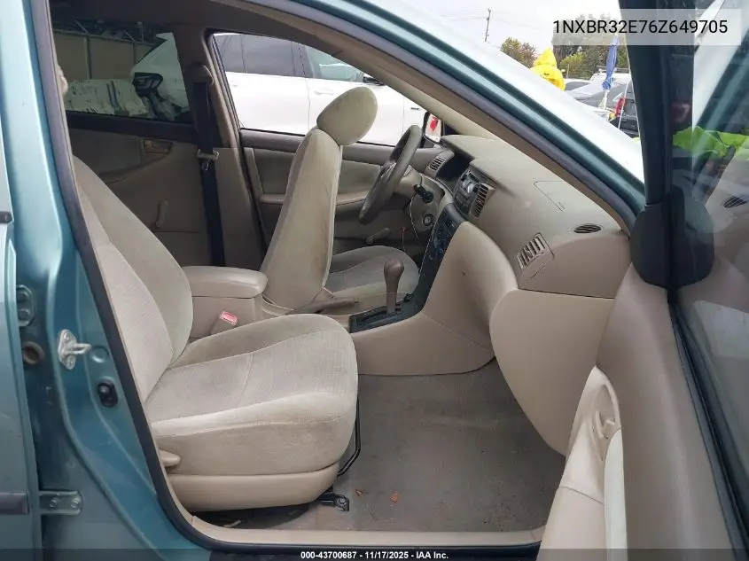 1NXBR32E76Z649705 2006 Toyota Corolla Ce