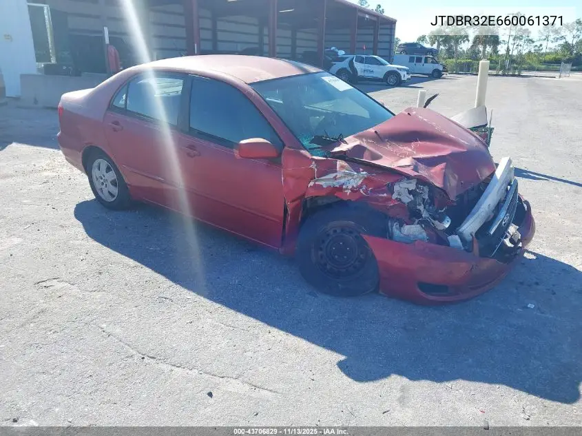 JTDBR32E660061371 2006 Toyota Corolla Le