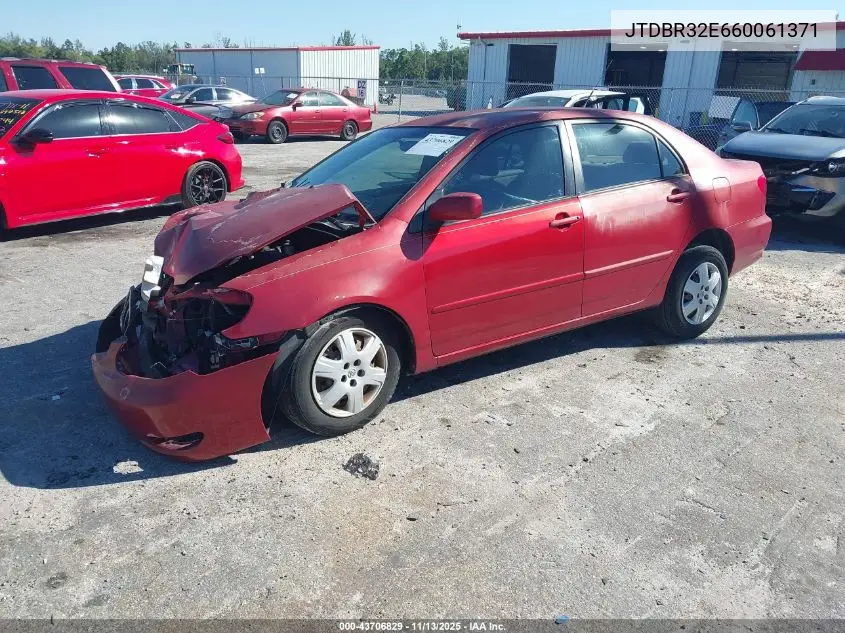 JTDBR32E660061371 2006 Toyota Corolla Le