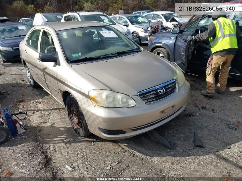 2T1BR32E26C561940 2006 Toyota Corolla Ce
