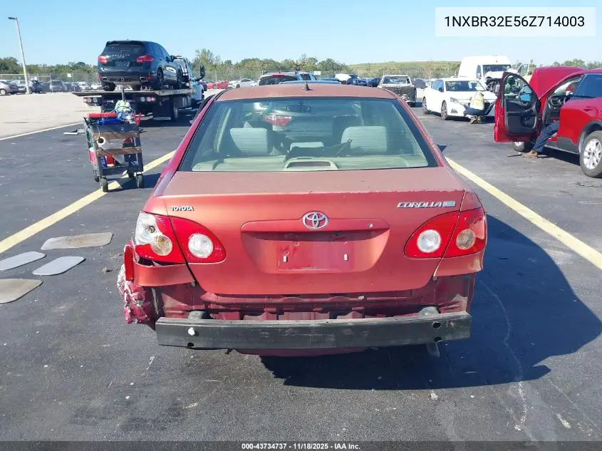 1NXBR32E56Z714003 2006 Toyota Corolla Le
